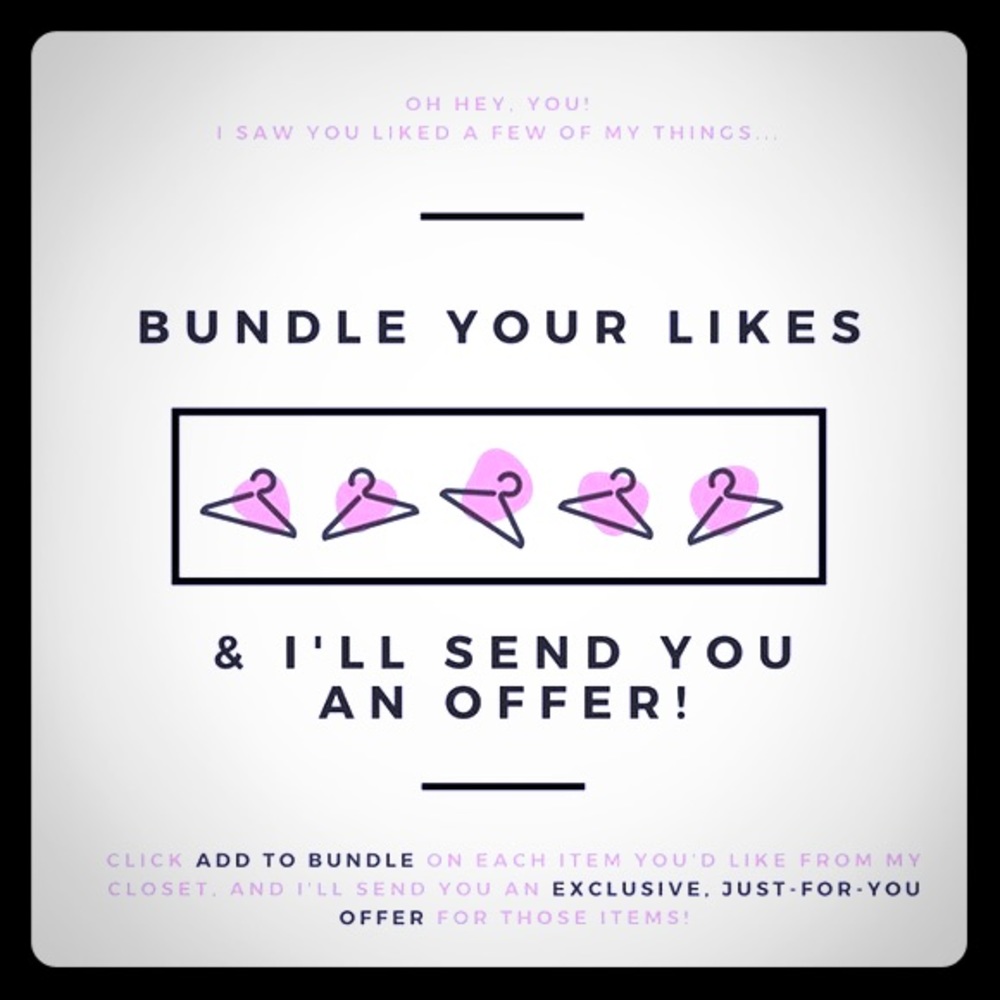 Like and Bundle for an extra special deal!